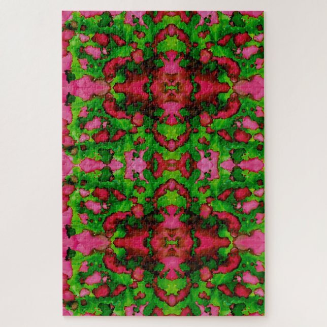 Eine Studie in Rosa und Grün Puzzle (Vertikal)