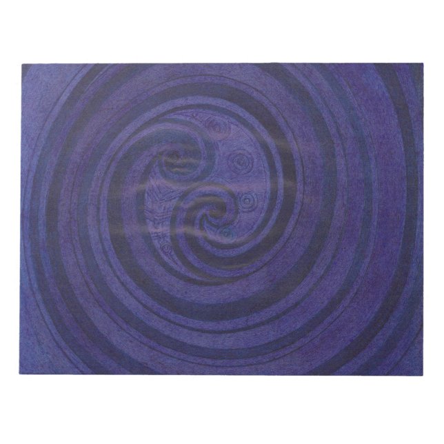 Eine Studie über Koru 1 Notizblock (Vorderseite)