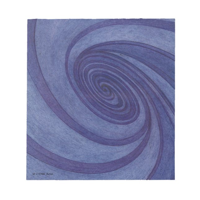 Eine Studie über Koru #2 Notizblock (Vorderseite)