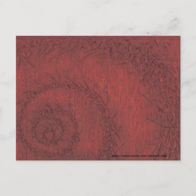 Eine Studie über Koru no1 Postcard Postkarte (Vorderseite)