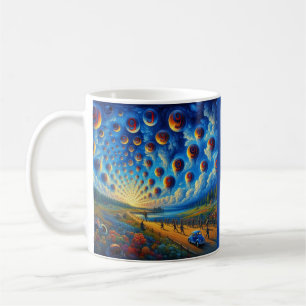 Eine surreale Reise durch Ton und Vision Kaffeetasse