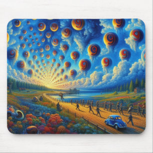Eine surreale Reise durch Ton und Vision Mousepad