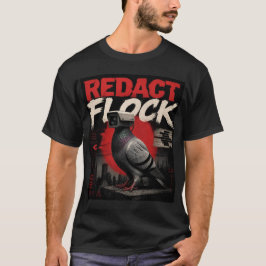 Eine surrealistische Überwachungskamera Taube redi T-Shirt