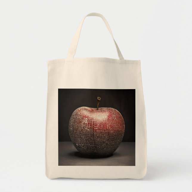 Eine süße Apfelwein-Tasche Tragetasche (Vorne)