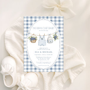 Eine süße Baby-Einladung zur Babyparty für Paare m Einladung