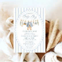 Eine süße Babykleidung für Jungen - Babyparty