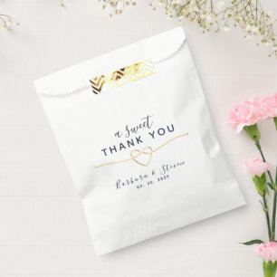 Eine süße Dankeschön-Hochzeit Geschenktütchen