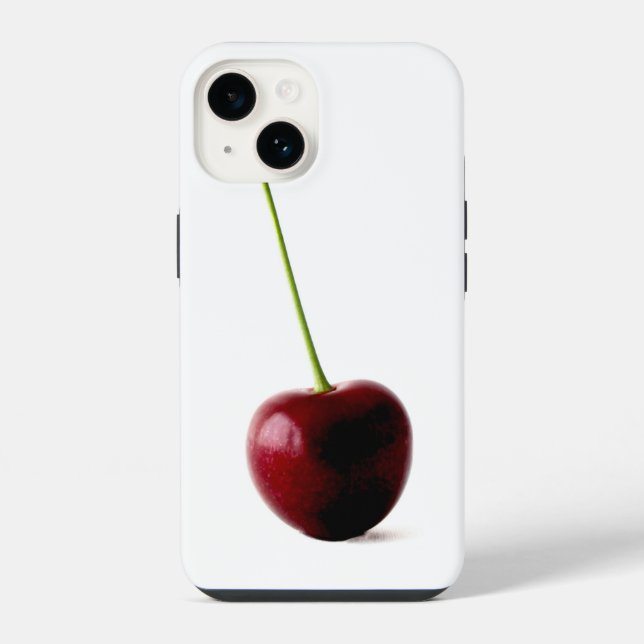 Eine süße Kirsche ipha iPhone Hülle (Rückseite)