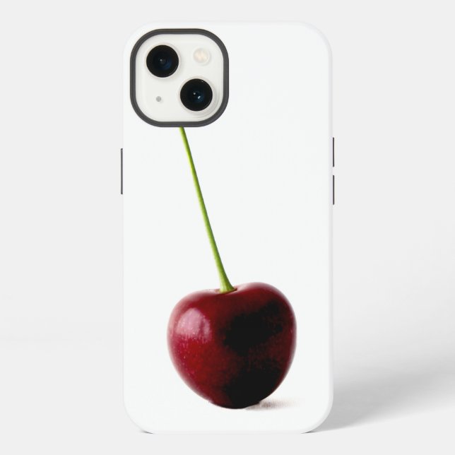 Eine süße Kirsche iphcnm iPhone Hülle (Rückseite)