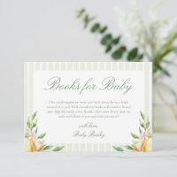 Eine süße kleine Birne-Babydusche für Baby