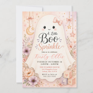 Eine süße kleine Boo-Baby-Sprinkle-Party Einladung