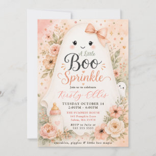 Eine süße kleine Boo-Baby-Sprinkle-Party Einladung