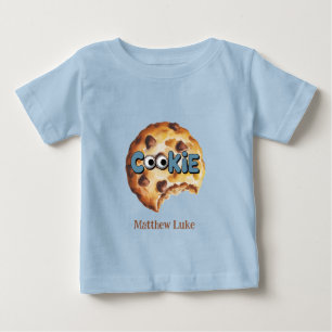 Eine süße kleine Cookie-Jungen-Baby-Party Baby T-shirt