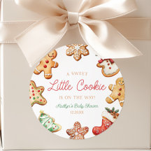 Eine süße kleine Kekse Lebkuchen-Baby-Party