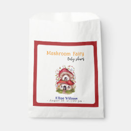 Eine süße, kleine Mashroom-Fee ist unterwegs Geschenktütchen