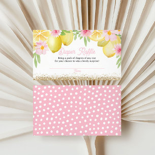 Eine süße, kleine Zitronenschale Begleitkarte