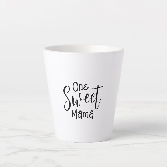 Eine süße Mama Latte-Tasse Milchtasse (Vorderseite)