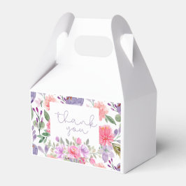 Eine Sweet Baby Girl Lila Baby Dusche Geschenkboxe Geschenkschachtel