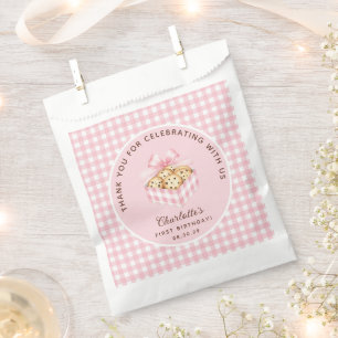 Eine Sweet Cookie Girl erste Geburtstagsparty Geschenktütchen