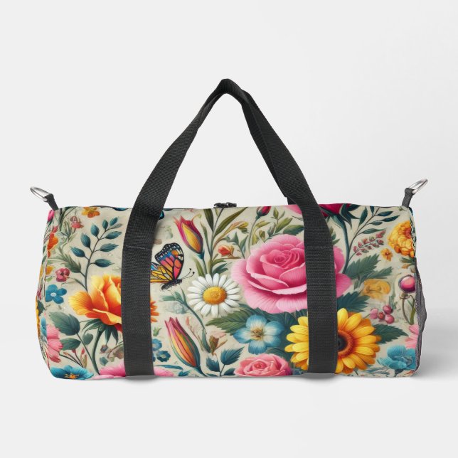 Eine Symphonie der Blooms Duffle Bag (Vorderseite)