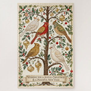 Eine Symphonie der Winterflügel Puzzle