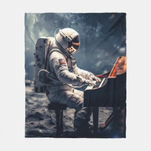 Eine Symphonie für die Sterne Astronautenpiano a Fleecedecke