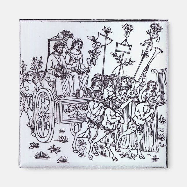 Eine Szene aus dem Decameron Magnet (Vorne)