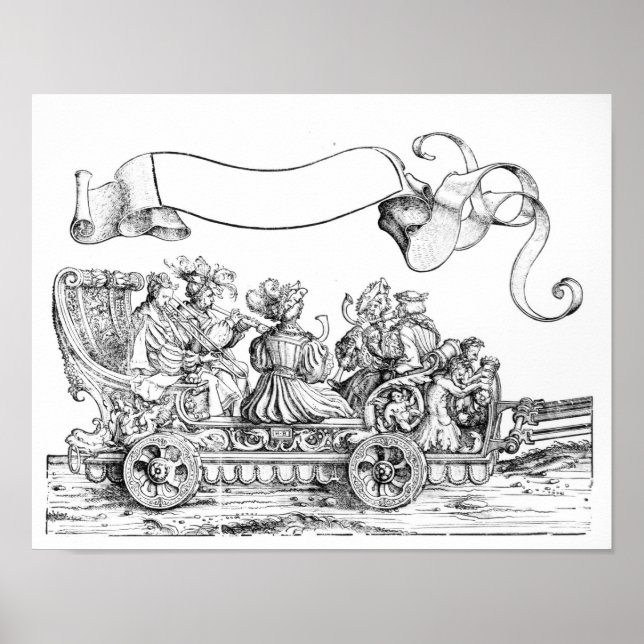 Eine Szene aus Maximilians Triumphprozess Poster (Vorne)