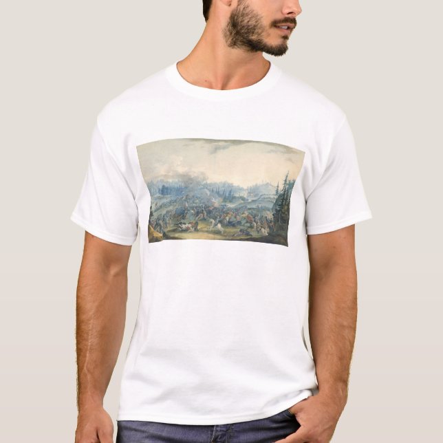 Eine Szene vom Russisch-Türkischen Krieg, 1801 T-Shirt (Vorderseite)