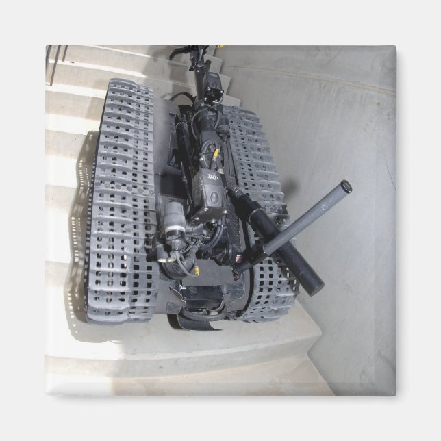 Eine Talon 3B Robotereinheit, die einen Flug des A Magnet (Vorne)