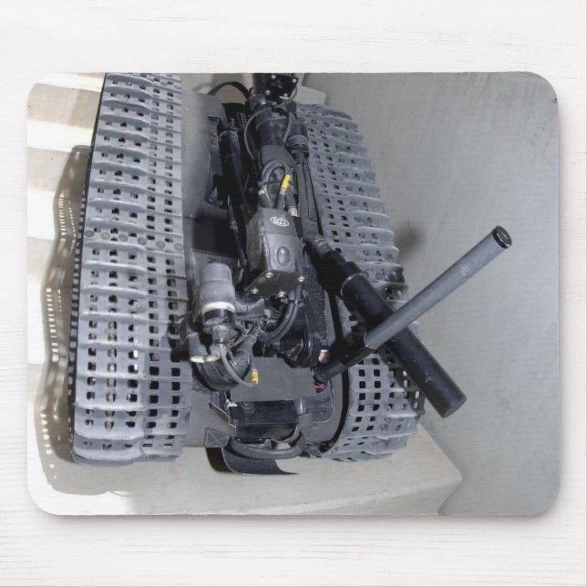Eine Talon 3B Robotereinheit, die einen Flug des A Mousepad (Vorne)