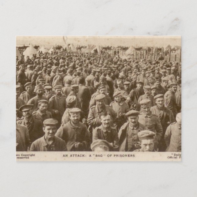 Eine Tasche Häftlinge Postkarte (Vorderseite)