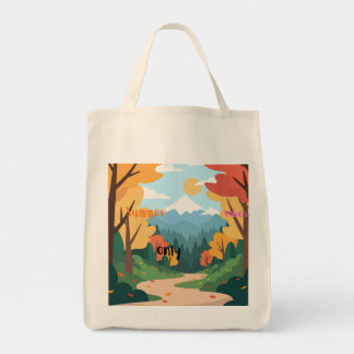 Eine Tasche mit Design