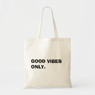 Eine Tasche mit einem coolen Zitat darauf.