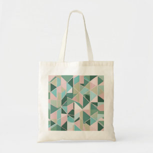 Eine Tasche mit minimalistischen geometrischen Mus