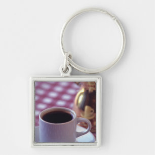 Eine Tasse arabischer Kaffee. Syrien. Der Nahe Schlüsselanhänger