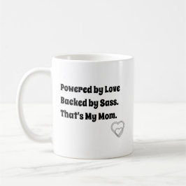 Eine Tasse der Liebe für die liebende Mama