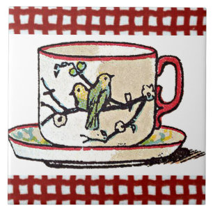 Eine Tasse Fliese