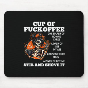 Eine Tasse Foroffee Ein Spritzer Cares Ein Hauch S Mousepad