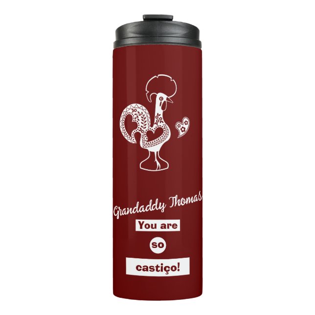 Eine Tasse für Großmutter in portugiesischer Sprac (Vorderseite)