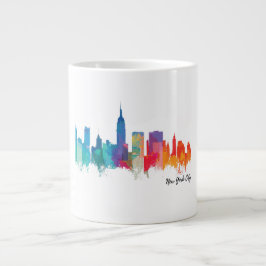 Eine Tasse für Kaffee/Tee mit Illustrationsdesign