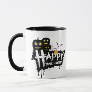 Eine Tasse für Säfte und heiße Getränke zu Hallowe
