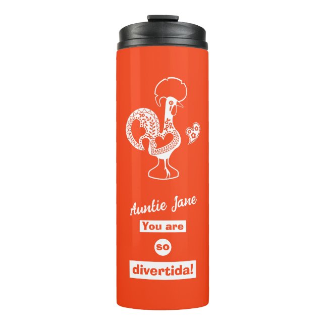 Eine Tasse für Tanten in portugiesischer Sprache (Vorderseite)