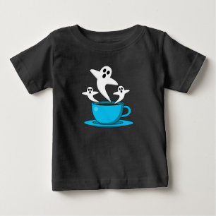 Eine Tasse Geisterrauchkaffee Baby T-shirt