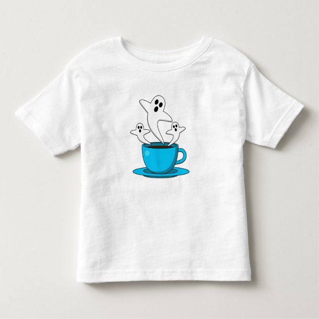 Eine Tasse Geisterrauchkaffee Kleinkind T-shirt (Vorderseite)