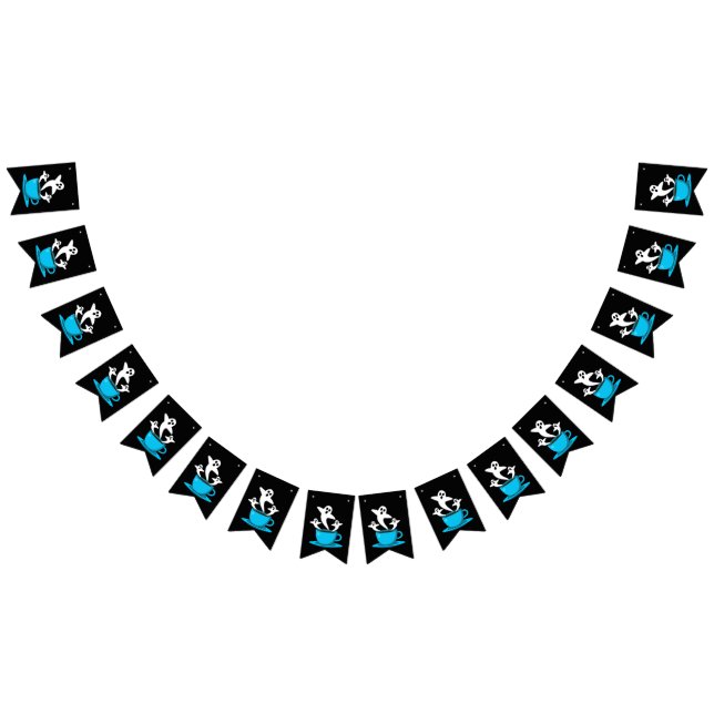 Eine Tasse Geisterrauchkaffee Wimpelkette (Alle)