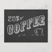 eine Tasse Kaffee CHALK ART