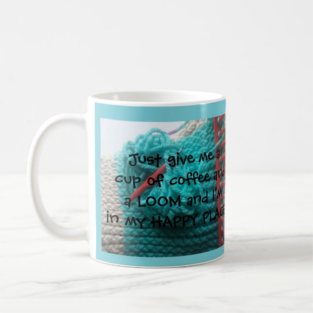 Eine Tasse Kaffee und ein LOOM (Links)