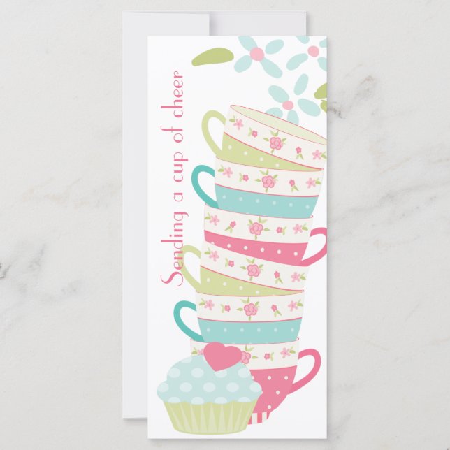 Eine Tasse Käsetee personalisiert versenden (Vorderseite)