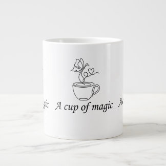 Eine Tasse Magie - Minimalistische Milch-Tee-Tasse